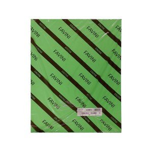 CARTON COLOR 220G/MP 50X70 37 20COLI VERDE FAVINI A33D012