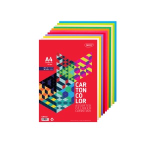 CARTON COLOR CN162 A4 250COLI 10CUL DACO 160G/MP