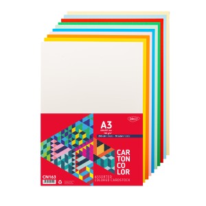 CARTON COLOR CN163 160G/MP A3 250 COLI 10 CUL DACO