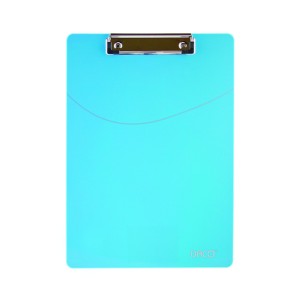Clipboard A4 simplu din plastic DACO CL12, culori diverse