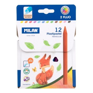 CREION CERAT 12 CULORI TRIUNGHIULAR MILAN 022T12