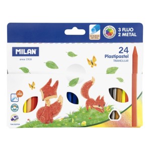 CREION CERAT 24 CULORI TRIUNGHIULAR MILAN 022T24