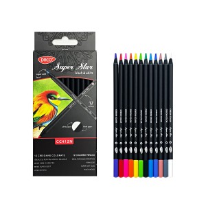 CREION COLOR 12 CULORI BLACK&WHITE DACO CC412N