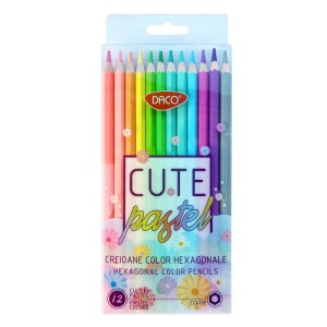 CREION COLOR 12 CULORI PASTEL DACO CC412P