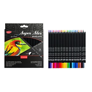 CREION COLOR 24 CULORI BLACK&WHITE DACO CC424N