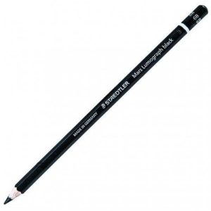 Creion schite Mars Lumograph black 100B