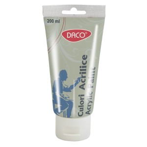 CULORI ACRIL 200ML DACO ALBASTRU METALIZAT CU3200AMT