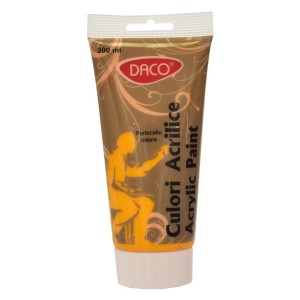 CULORI ACRIL 200ML DACO PORTOCALIU INCHIS CU3200PI