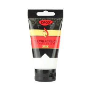 Culoare acrilică DACO 75 ml, uscare rapidă, diverse nuanțe