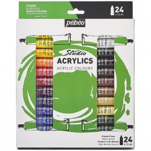 Culori acrilice set 24 x 12 ml Studio Pebeo 668720