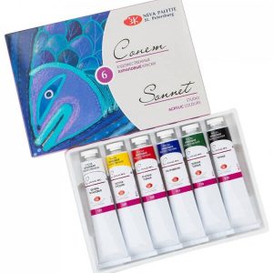 Culori acrilice set 6 x 46 ml Sonnet 28411325