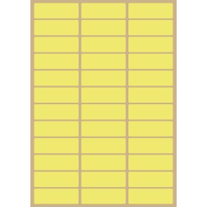 ETICHETE AUTOADEZIVE A4 COLOR GALBEN