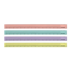 LINIAR 15 CM TRIUNGHIULAR COLOR LOOK 2 MILAN 351260LK2