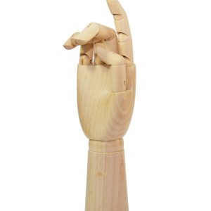 Mana de lemn - femeie - 25 cm Sonnet (Model: dreapta, 25 cm)