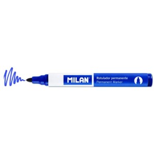 Marker permanent MILAN cu vârf rotund sau teșit, diverse culori