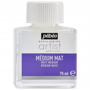 Medium acrilic mat 75 ml Artist Pebeo