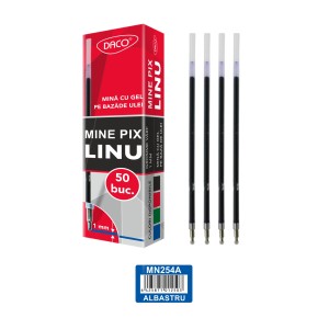 Mine pentru pix DACO LINU 1 mm, diverse culori