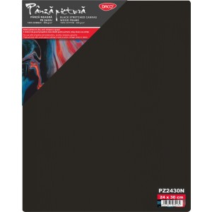 PANZA PICTURA NEAGRA PE SASIU 24X30CM DACO PZ2430N