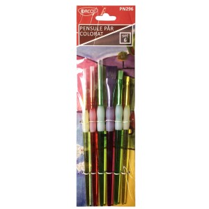 PENSULE SET 6 PAR SINTETIC COLORAT DACO PN296