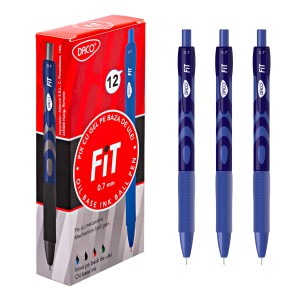 Pix retractabil DACO Fit PX264, vârf 0,7 mm, diverse culori