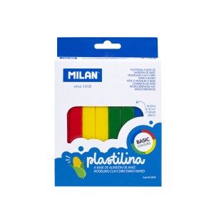 PLASTILINA 4C 330G MILAN 914504
