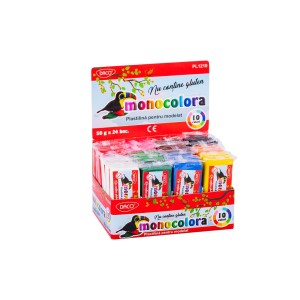 PLASTILINA 50G MONOCOLORA DACO PL1210