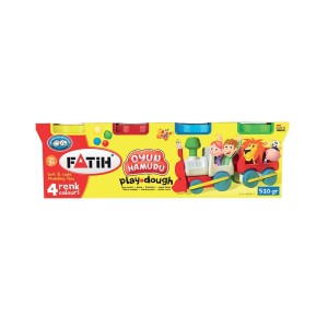 PLASTILINA USOARA MODELING DOUGH 4X130 G FATIH 50060