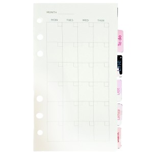 REZERVA AGENDA ORGANIZER 96X170 MM DACO RZ96