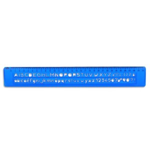 SABLON 30 CM PENTRU LITERE SI CIFRE DREPTE RIO 805