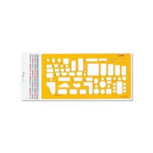 Sablon cu obiecte de mobilier 1:50 Arda 7136