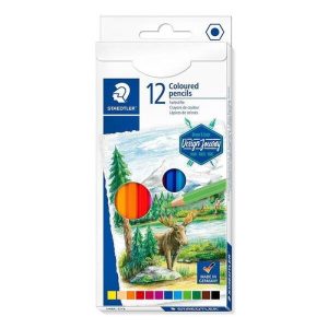 Set 12 creioane colorate Design Journey 146C Staedtler 146CC12