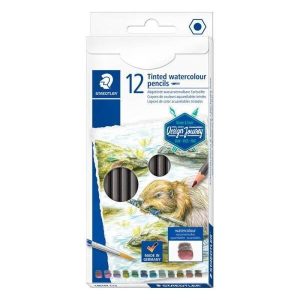 Set 12 creioane grafit acuarelabil Staedtler 1460TC12