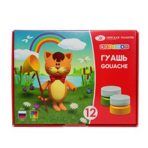 Set 12 x 15ml guase Tsvetik in cutie de carton 30411547