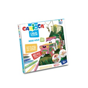 SET 3D + 10 CARIOCI MS.WILD CARIOCA 42906