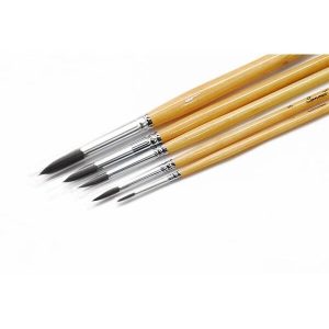 Set 5 pensule acuarela mix veverita-sintetic Sonnet 8745468