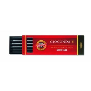 Set 6 mine Gioconda pentru desen (carbune artificial) 8673-1