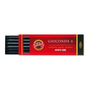 Set 6 mine Gioconda pentru desen (negre)