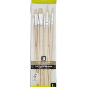 Set 8 pensule din fibre naturale Pebeo 952403