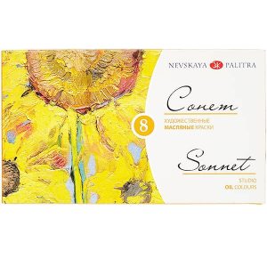 Set 8 x 10 ml culori de ulei Sonnet 2641098