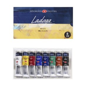 Set 8 x 18 Ml Culori De Ulei Ladoga Neva Palette 1241081