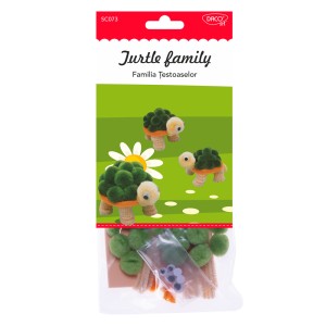 SET CREATIV - SC073 FAMILIA TESTOASELOR DACO