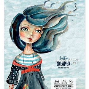 Sketchbook Having a lovely time 120g 60 file Just a dreamer