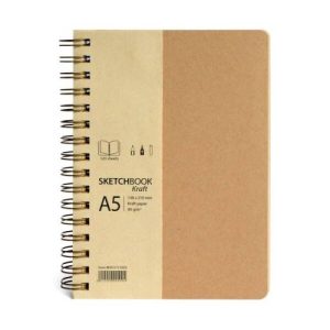 Sketchbook spira Kraft 120 file Drasca