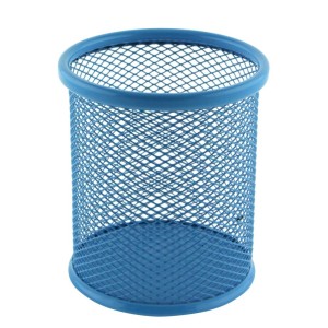 Suport de birou cilindric ECADA 95001 pentru instrumente de scris, diverse culori