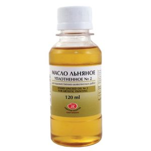 Ulei de in Nr. 2 pentru pictura, 120 ml