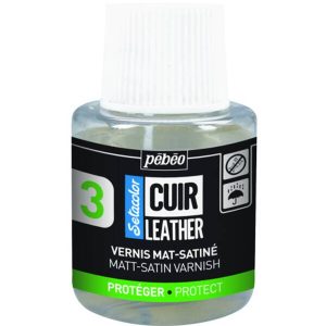 Vernis satinat cu finisaj mat pentru culorile de piele 110ml Setacolor Pebeo 295655