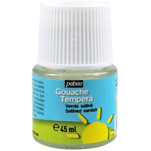 Vernis satinat pentru guase si tempera 45 ml Pebeo 603701