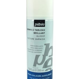 Vernis spray pe baza de solvent 200 ml Artist Pebeo