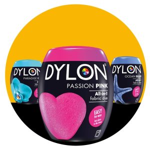 Vopsea haine Dylon Machine Dye Pod – colorare uniforma direct in masina de spalat