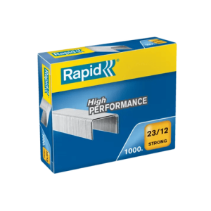Capse Rapid Strong 23/12 pentru 60-90 coli 1000 buc/cutie
